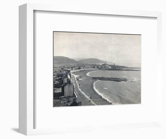 'Aberystwith - View of the Bay, Showing the Castle and the University College', 1895-Unknown-Framed Photographic Print