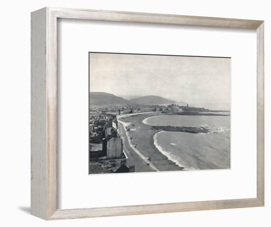 'Aberystwith - View of the Bay, Showing the Castle and the University College', 1895-Unknown-Framed Photographic Print