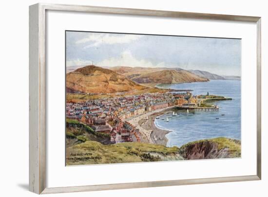 Aberystwyth from Constitution Hill-Alfred Robert Quinton-Framed Giclee Print