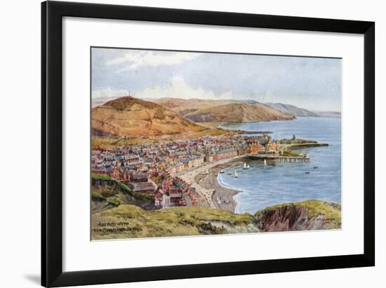 Aberystwyth from Constitution Hill-Alfred Robert Quinton-Framed Giclee Print