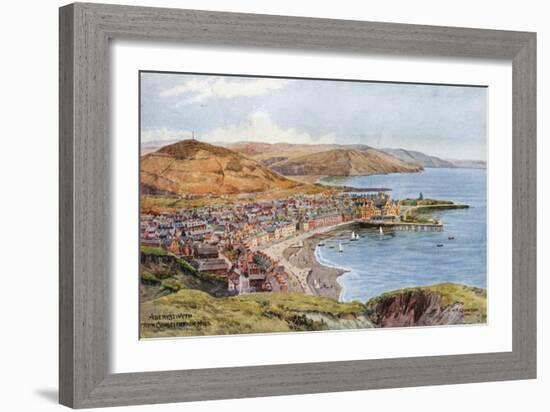 Aberystwyth from Constitution Hill-Alfred Robert Quinton-Framed Giclee Print