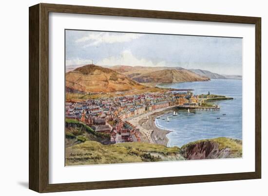 Aberystwyth from Constitution Hill-Alfred Robert Quinton-Framed Giclee Print