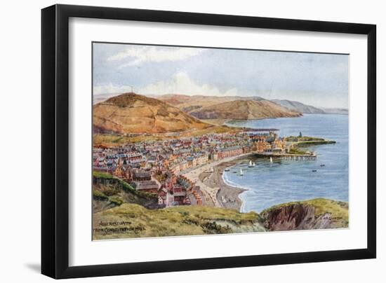 Aberystwyth from Constitution Hill-Alfred Robert Quinton-Framed Giclee Print