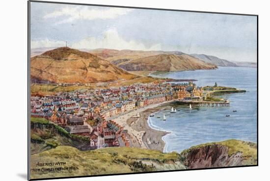 Aberystwyth from Constitution Hill-Alfred Robert Quinton-Mounted Giclee Print