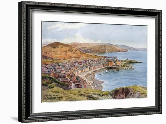 Aberystwyth from Constitution Hill-Alfred Robert Quinton-Framed Giclee Print