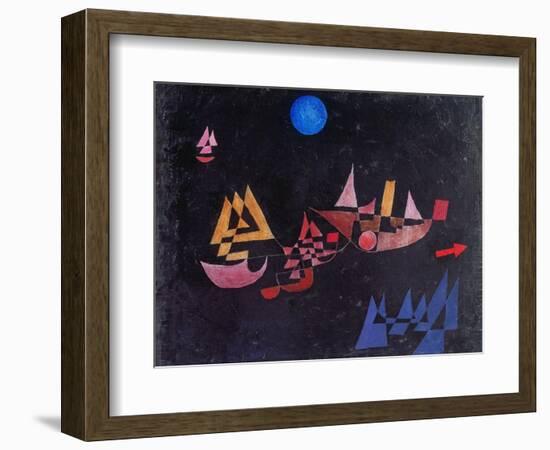 Abfahrt Der Schiffe, 1927-Paul Klee-Framed Giclee Print