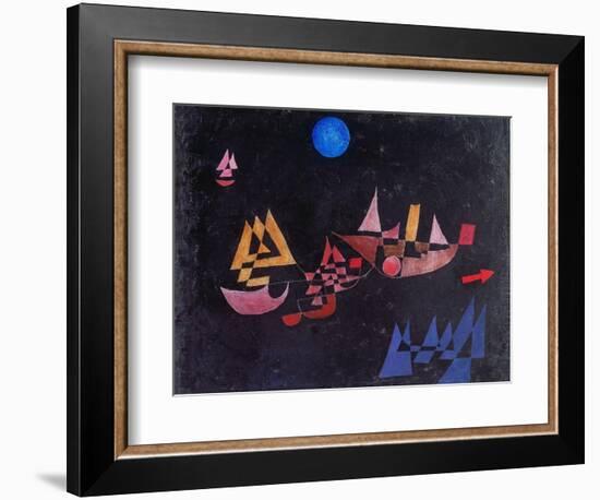 Abfahrt Der Schiffe, 1927-Paul Klee-Framed Giclee Print