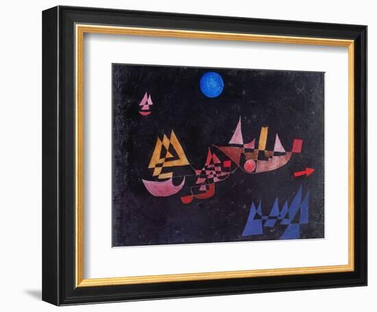 Abfahrt Der Schiffe, 1927-Paul Klee-Framed Giclee Print