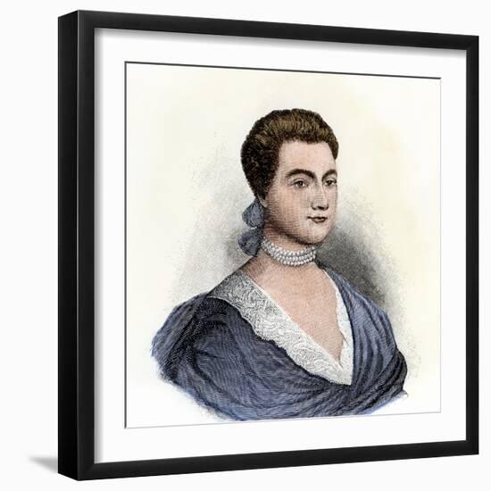 Abigail Adams at Age 22-null-Framed Giclee Print