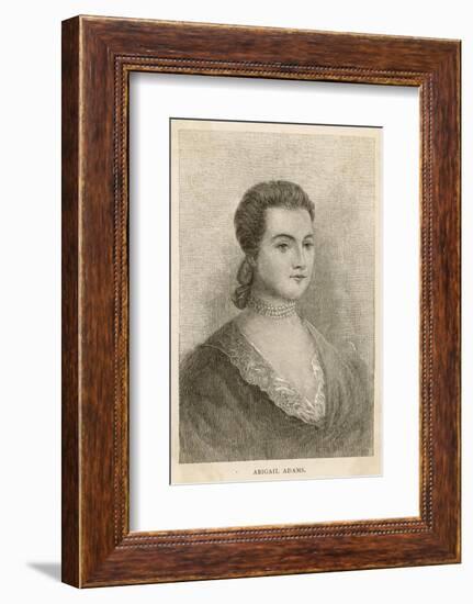 Abigail Adams Nee Smith-null-Framed Photographic Print