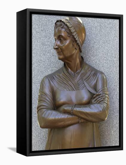 Abigail Adams Statue, Boston Women's Memorial-null-Framed Premier Image Canvas