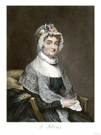 'Abigail Adams, with Her Autograph' Giclee Print | Art.com