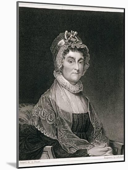 Abigail Adams-Gilbert Stuart-Mounted Giclee Print