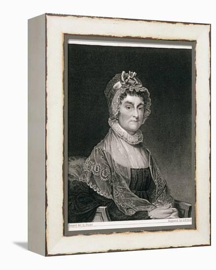 Abigail Adams-Gilbert Stuart-Framed Premier Image Canvas