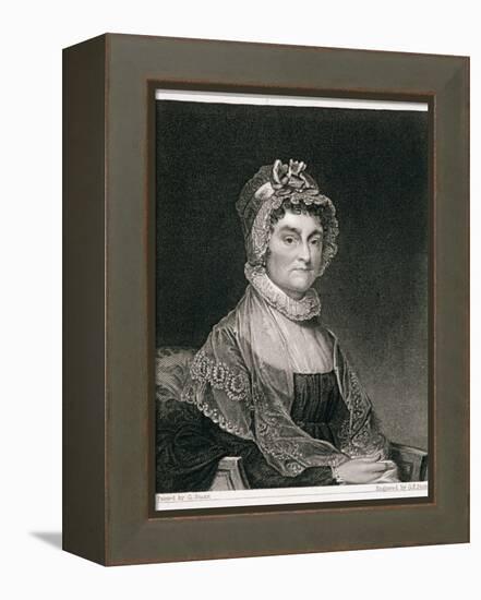 Abigail Adams-Gilbert Stuart-Framed Premier Image Canvas