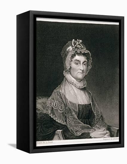 Abigail Adams-Gilbert Stuart-Framed Premier Image Canvas