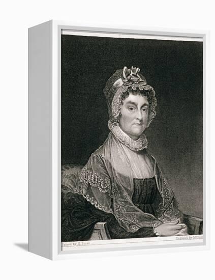 Abigail Adams-Gilbert Stuart-Framed Premier Image Canvas