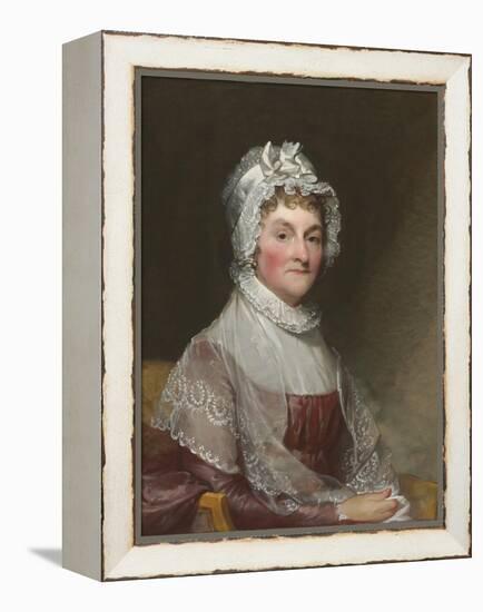 Abigail Smith Adams (Mrs. John Adams), 1800-15-Gilbert Stuart-Framed Premier Image Canvas