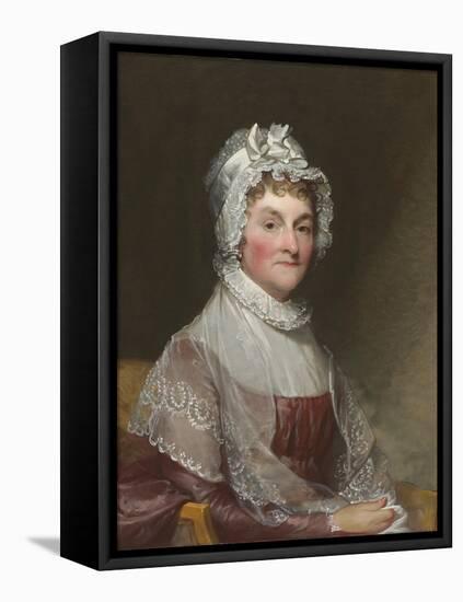 Abigail Smith Adams (Mrs. John Adams), 1800-15-Gilbert Stuart-Framed Premier Image Canvas