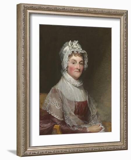 Abigail Smith Adams (Mrs. John Adams), 1800-15-Gilbert Stuart-Framed Giclee Print