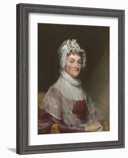 Abigail Smith Adams (Mrs. John Adams), 1800-15-Gilbert Stuart-Framed Giclee Print