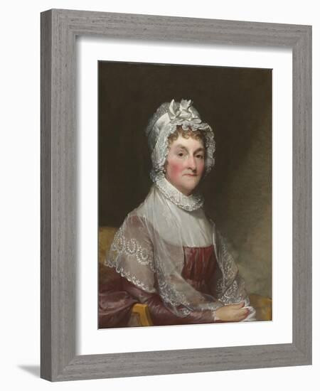 Abigail Smith Adams (Mrs. John Adams), 1800-15-Gilbert Stuart-Framed Giclee Print