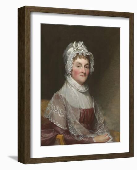 Abigail Smith Adams (Mrs. John Adams), 1800-15-Gilbert Stuart-Framed Giclee Print