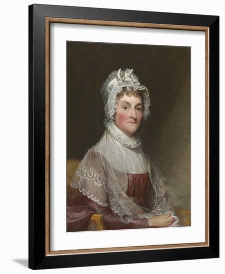 Abigail Smith Adams (Mrs. John Adams), 1800-15-Gilbert Stuart-Framed Giclee Print