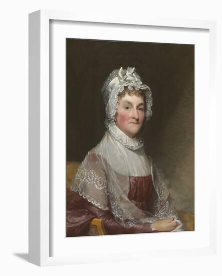 Abigail Smith Adams (Mrs. John Adams), 1800-15-Gilbert Stuart-Framed Giclee Print