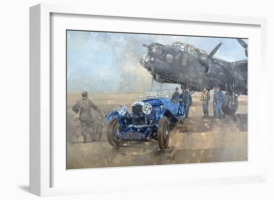 Able Mable and the Blue Lagonda-Peter Miller-Framed Giclee Print
