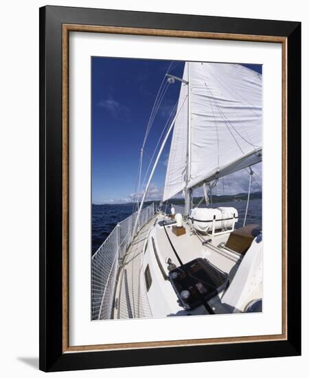 Aboard a Sailboat-null-Framed Photographic Print