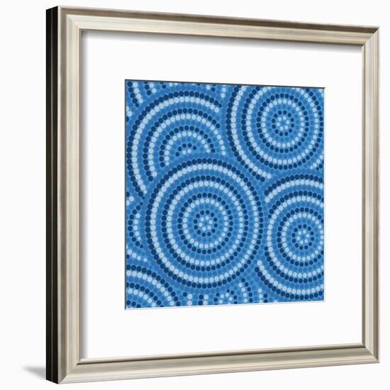 Aboriginal Abstract Art-Piccola-Framed Art Print