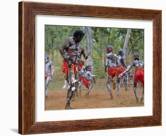 Aboriginal Dance, Australia-Sylvain Grandadam-Framed Photographic Print