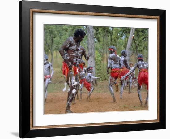 Aboriginal Dance, Australia-Sylvain Grandadam-Framed Photographic Print