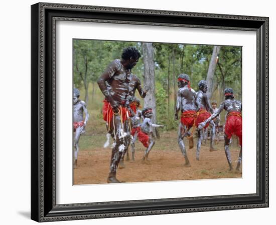 Aboriginal Dance, Australia-Sylvain Grandadam-Framed Photographic Print