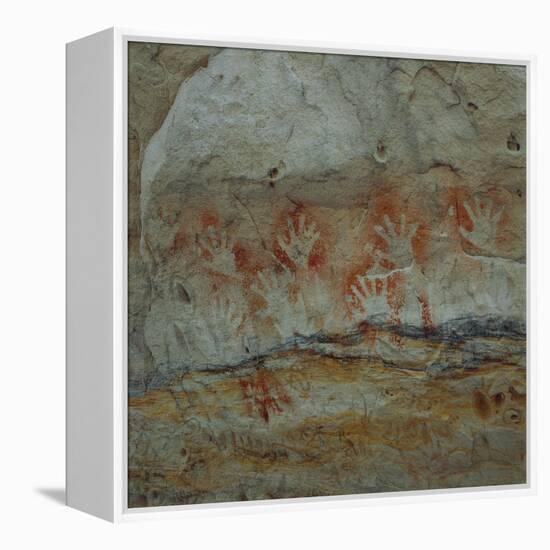 Aboriginal Design-null-Framed Premier Image Canvas