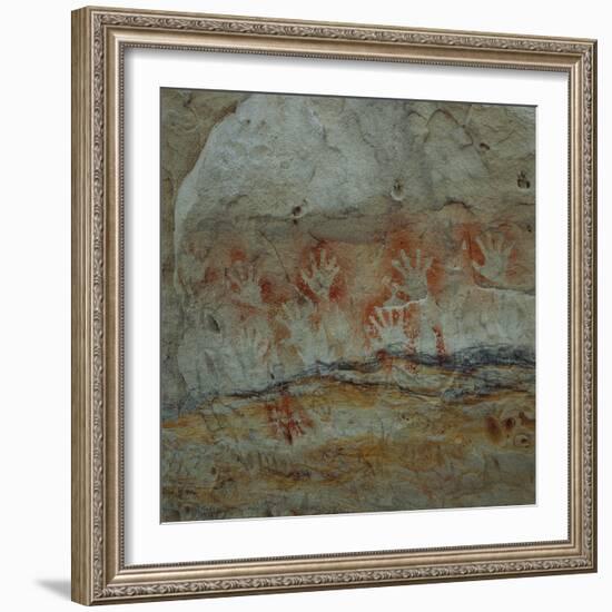 Aboriginal Design-null-Framed Photographic Print