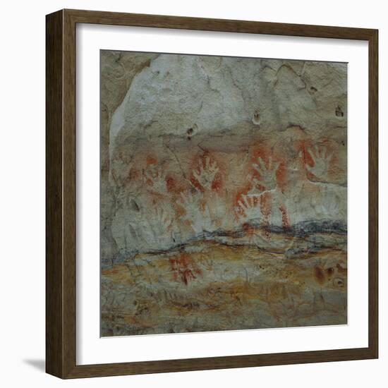 Aboriginal Design-null-Framed Photographic Print