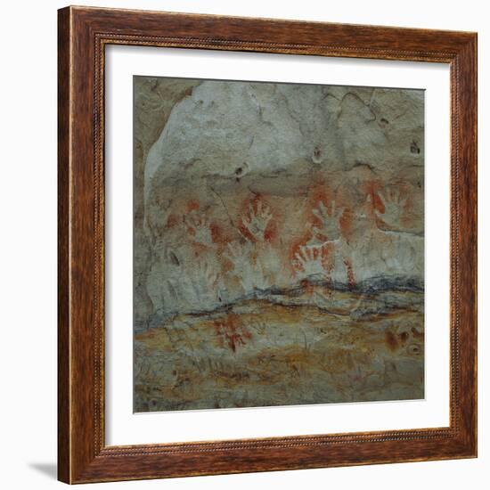 Aboriginal Design-null-Framed Photographic Print