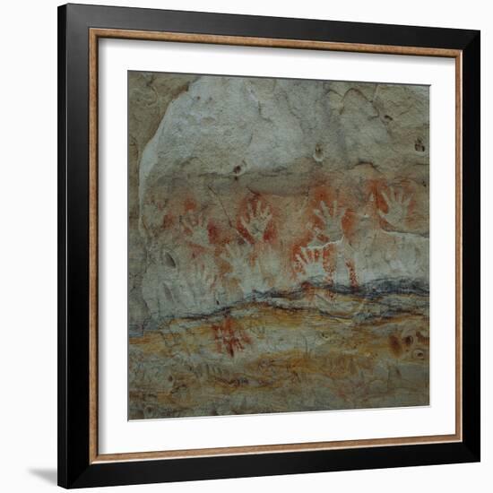 Aboriginal Design-null-Framed Photographic Print