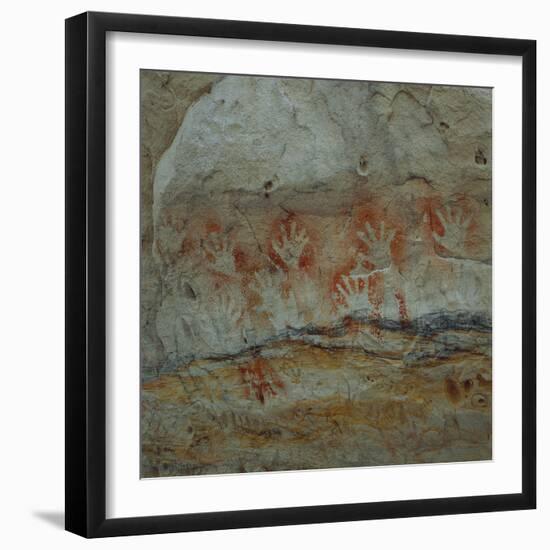 Aboriginal Design-null-Framed Photographic Print