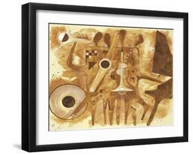 Aboriginal Jazz, c.1997-Gil Mayers-Framed Giclee Print