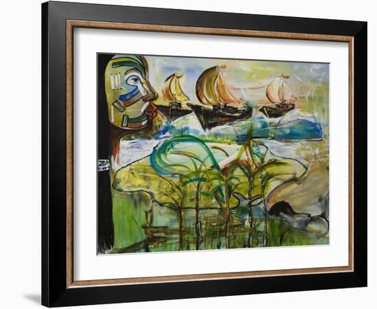 Aborigines-Ikahl Beckford-Framed Giclee Print