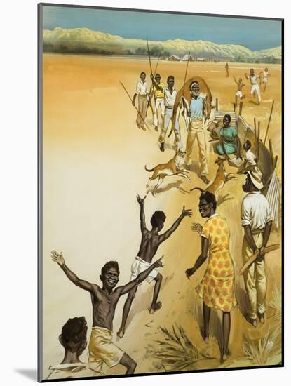 Aborigines-Mcbride-Mounted Giclee Print