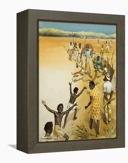 Aborigines-Mcbride-Framed Premier Image Canvas