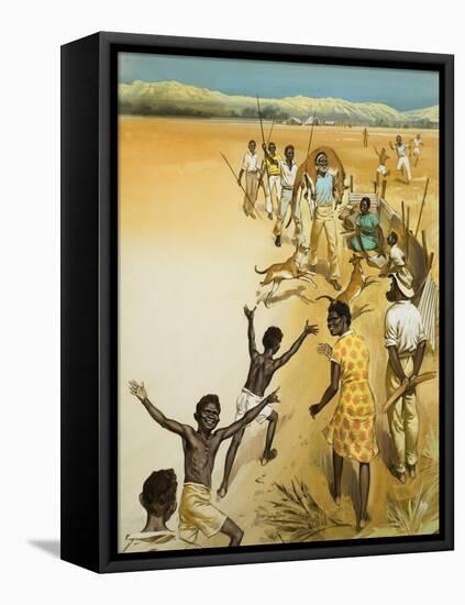 Aborigines-Mcbride-Framed Premier Image Canvas