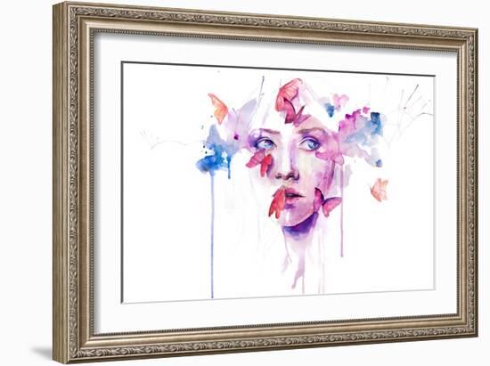 About a New Place-Agnes Cecile-Framed Art Print