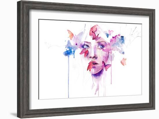 About a New Place-Agnes Cecile-Framed Art Print