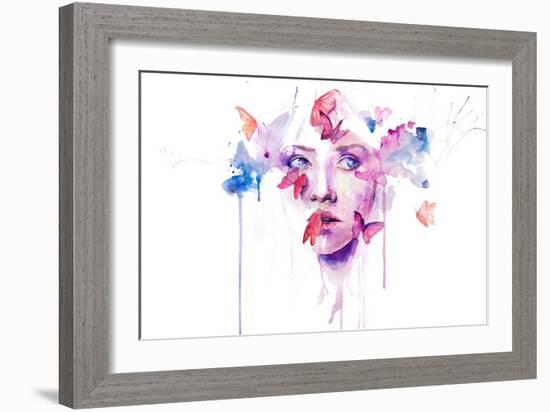 About a New Place-Agnes Cecile-Framed Art Print