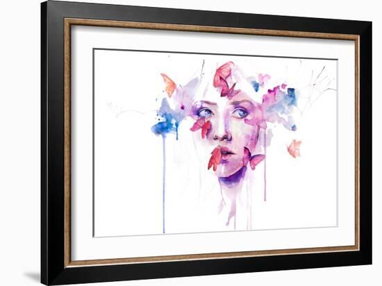 About a New Place-Agnes Cecile-Framed Art Print